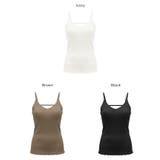 OUT BRA バックオープンVネックキャミソール | coca | 詳細画像23 