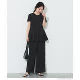 ライトエンボスペプラムオールインワン レディース | coca | 詳細画像12 