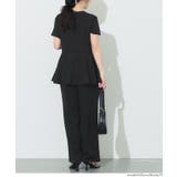 ライトエンボスペプラムオールインワン レディース | coca | 詳細画像14 