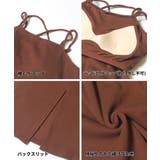 OUT BRA バッククロスキャミワンピース レディース | coca | 詳細画像17