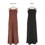 OUT BRA バッククロスキャミワンピース レディース | coca | 詳細画像18