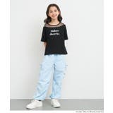 レースドッキング肩あきTシャツ | coca | 詳細画像7 