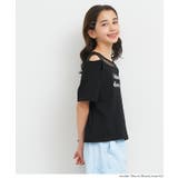 レースドッキング肩あきTシャツ | coca | 詳細画像8 
