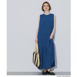 ライトエンボスノースリーブティアードワンピース | coca | 詳細画像15