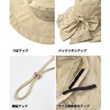 UVカットリボンハット レディース | coca | 詳細画像15