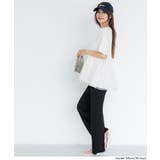 チュールドッキングギャザーTシャツ | coca | 詳細画像13