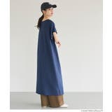 ライトエンボスボートネックワンピース | coca | 詳細画像13 