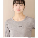 裏起毛リブワンポイント刺繍トップス(46-260633402-04) | coca | 詳細画像6
