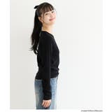 裏起毛リブワンポイント刺繍トップス(46-260633402-04) | coca | 詳細画像10