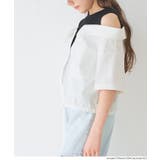 タンクドッキングオープンショルダーシャツ キッズ | coca | 詳細画像8