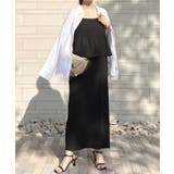 クロスシャーリングペプラムワンピース レディース | coca | 詳細画像21 