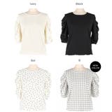 シボシャーリングトップス | coca | 詳細画像24 