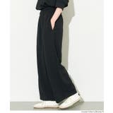 ＼26aw新色登場／エンボス加工ワイドパンツ【速乾・イージーケア】 | coca | 詳細画像13 