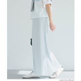 〈26ss新色登場〉細見え!セルフカットできるリブロングIラインスカート | coca | 詳細画像12