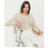 シアージョーゼットコンパクトカーディガン | coca | 詳細画像11 