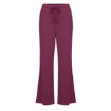［Wine］ | 〈26ss新色登場！〉セルフカットできるリブパンツ[EAZY TEX ] | coca