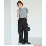 [Dot] | ＼26ssさらに新色登場！／セルフカット可◎スリムウェーブパンツ | coca