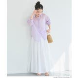 ［Lavender］ | 【累計販売数15万枚突破！】肌なじみの良いカラーが大人っぽいガーゼシャツ〈26s… | coca
