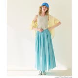 【26ss新色追加/着映え度120%!】鮮やかカラーコットンボイルスカート | coca | 詳細画像14