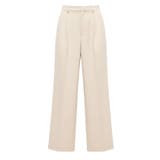 [Lt.Beige] | 〈26ss新色登場〉ダブルクロスワイドパンツ〈セットアップ対応〉 | coca