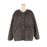 \26AW新色登場/一枚で二度可愛い、リバーシブルキルティングブルゾン | coca | 詳細画像23