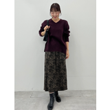 上質さとリラックス感が漂う大人のヤク風Vネックプルオーバーニット | coca | 詳細画像33 