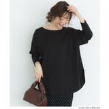 ［Black］ | ＼26aw再入荷／レギュラーオンスコットンサイドスリットビッグTシャツ | coca