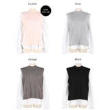 ニットベストセットブラウス | coca | 詳細画像24 