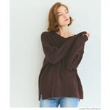 上質さとリラックス感が漂う大人のヤク風Vネックプルオーバーニット | coca | 詳細画像14 