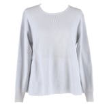 バックスタイルにさりげない華やかさを添える、パール付きフレアニットトップス | coca | 詳細画像2 