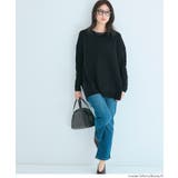 クルーネックニットチュニック | coca | 詳細画像16 