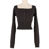 【新色追加】ハイゲージニットスクエアカーディガン | coca | 詳細画像4