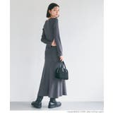 スリットニットドレス レディース | coca | 詳細画像14 