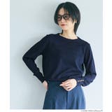 ゴールドボタンが華やぎをプラス。袖金ボタンニットトップス | coca | 詳細画像21 