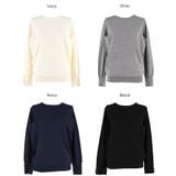 ゴールドボタンが華やぎをプラス。袖金ボタンニットトップス | coca | 詳細画像28 