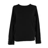 ゴールドボタンが華やぎをプラス。袖金ボタンニットトップス | coca | 詳細画像5 