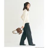 軽量ニット タートルネックラウンドヘム | coca | 詳細画像11