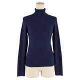 軽量ニット タートルネックラウンドヘム | coca | 詳細画像3