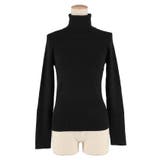 軽量ニット タートルネックラウンドヘム | coca | 詳細画像5