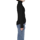 軽量ニット タートルネックラウンドヘム | coca | 詳細画像7