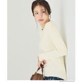 軽量ニット クルーネックラウンドヘム | coca | 詳細画像11 