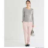 軽量ニット クルーネックラウンドヘム | coca | 詳細画像18 