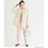 軽量ニット クルーネックラウンドヘム | coca | 詳細画像20 