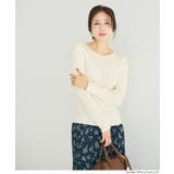 軽量ニット クルーネックラウンドヘム | coca | 詳細画像10 