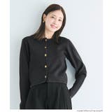 金ボタンが映える上品カーディガン | coca | 詳細画像13 