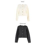 金ボタンが映える上品カーディガン | coca | 詳細画像20 