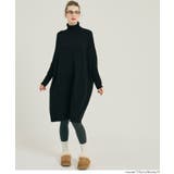 1枚でサマになる、タートルニットワンピース | coca | 詳細画像11 