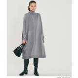 1枚でサマになる、タートルニットワンピース | coca | 詳細画像13 