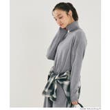 1枚でサマになる、タートルニットワンピース | coca | 詳細画像17 