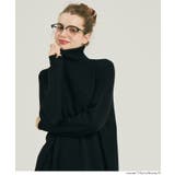 1枚でサマになる、タートルニットワンピース | coca | 詳細画像8 